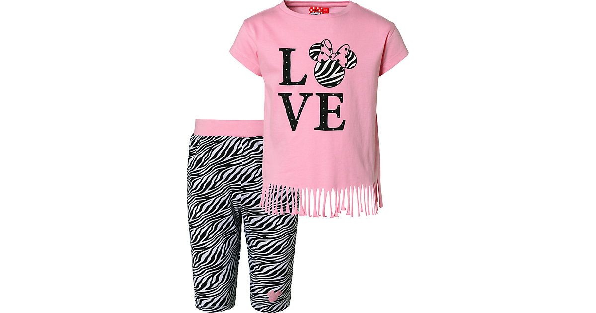 Disney · Disney Minnie Mouse Set T-Shirt + Caprileggings Gr. 110 Mädchen Kleinkinder Disney · Disney Minnie Mouse Set T-Shirt + Caprileggings Gr. 110 Mädchen Kleinkinder