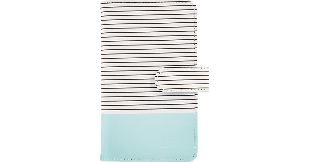 Fujifilm · Instax Mini 9 Striped Fotoalbum ice blue 108 Bilder Fujifilm · Instax Mini 9 Striped Fotoalbum ice blue 108 Bilder
