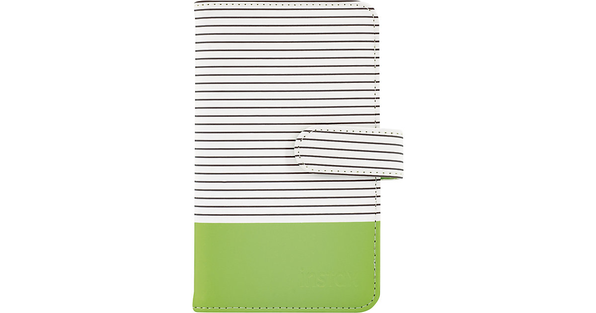 Fujifilm · Instax Mini 9 Striped Fotoalbum lime green 108 Bilder Fujifilm · Instax Mini 9 Striped Fotoalbum lime green 108 Bilder