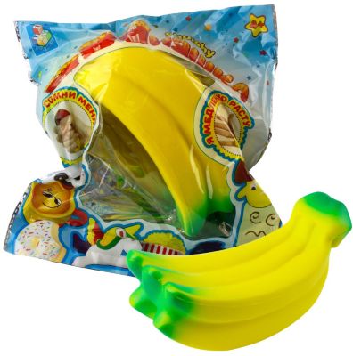 Игрушка-антистресс 1Toy "Мммняшка" Гроздь бананов
