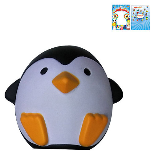 Игрушка-антистресс 1Toy "Мммняшка" Сидящий пингвин от 1Toy