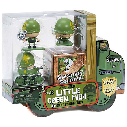 Набор игровых фигурок Awesome Little Green Men, 4 фигурки от Awesome Little Green Men