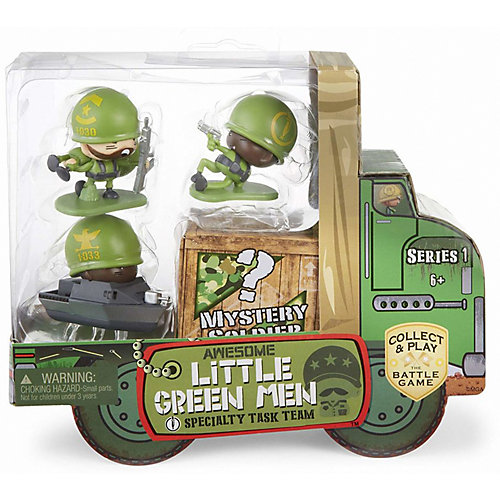Набор игровых фигурок Awesome Little Green Men, 4 фигурки от Awesome Little Green Men
