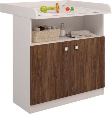 1288.6 Polini Kids Baby Wickelkommode Wickeltisch 1580 weiß grün