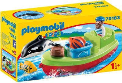 PLAYMOBIL� 70183 Seemann mit Fischerboot