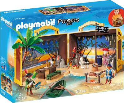 PLAYMOBIL 70150 Mitnehm-Pirateninsel