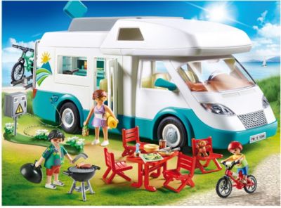 Playmobil 70088 Familien-Wohnmobil Camping-Fahrzeug Familienausflug Reisemobil 