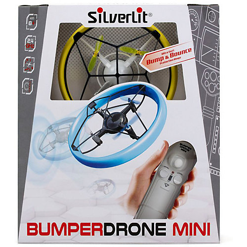 Мини Бампер Дрон Silverlit на радиоуправлении, желтый от Silverlit