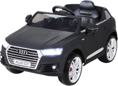 Kinder Elektroauto Audi Q7 SUV 12V, schwarz
