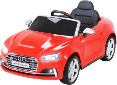 Kinder Elektroauto Audi S5 Cabriolet 12V, rot