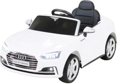 Kinder Elektroauto Audi S5 Cabriolet 12V, wei