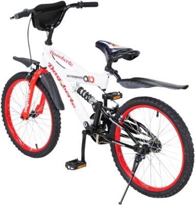 actionbikes kinder fahrrad dagoberto 20 zoll rot