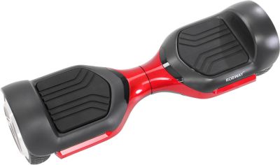 E-Balance Hoverboard Robway RG1 6,5 Zoll Reifen, schwarz/rot