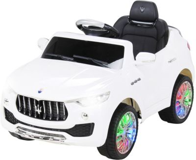Kinder Elektroauto Maserati Levante SUV 6V, wei