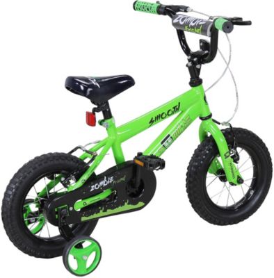 Actionbikes Kinder Fahrrad Zombie 12 Zoll, grün