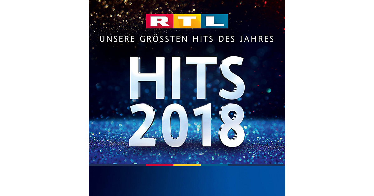 CD RTL Hits 2018 (2 CDs) Hörbuch