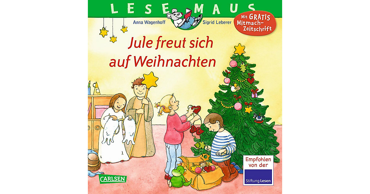 Buch - Lesemaus: Jule freut sich auf Weihnachten