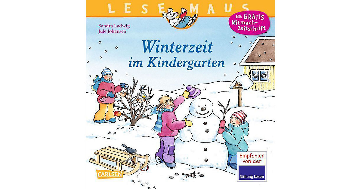 Buch - Lesemaus: Winterzeit im Kindergarten