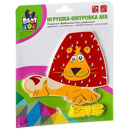 Шнуровка Bondibon "Baby You" Лев от Bondibon