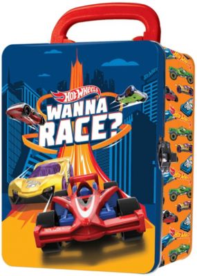 Портативный кейс  для хранения Hot Wheels, оранжевый