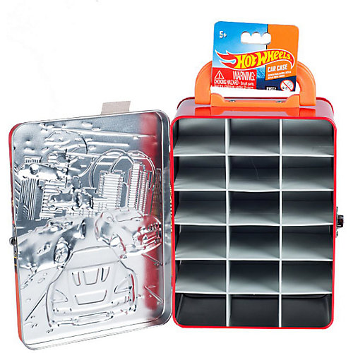 Портативный кейс для хранения Hot Wheels, оранжевый