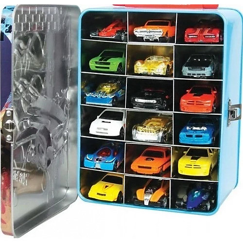 Портативный кейс для хранения Hot Wheels, синий
