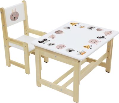 Kindersitzgruppe Eco 400 SM ��Smile�� aus Holz, 3051-03