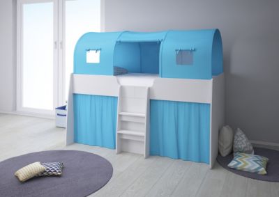 Vorhang Fur Hochbett Simple 4100 Blau 1593 1 Polini Kids Mytoys