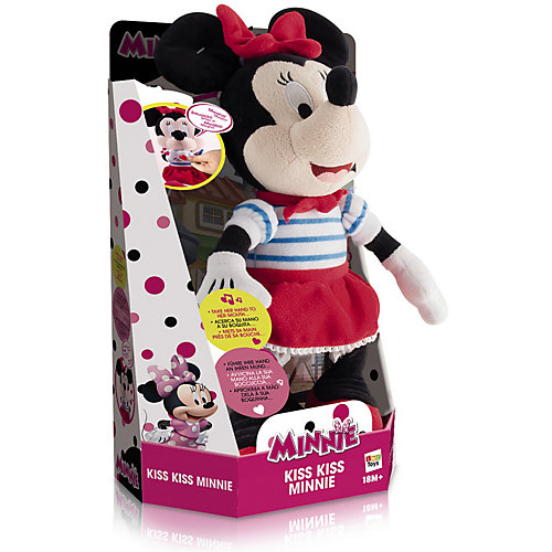 Интерактивная мягкая игрушка IMC toys "Disney Mickey Mouse" Минни: Поцелуй от Минни от IMC Toys