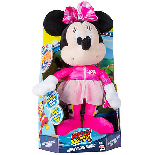 Интерактивная мягкая игрушка IMC toys "Disney Mickey Mouse" Микки и весёлые гонки: Минни Маус от IMC Toys