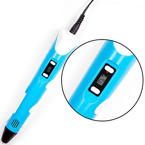 3D ручка Spider Pen LITE с ЖК дисплеем, голубая от Spider Pen
