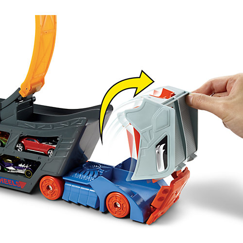 Автотрек Hot Wheels Stunt & Go "Трюковой тягач" от Mattel