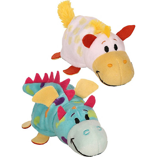 Мягкая игрушка-вывернушка 1toy "Ням-Ням" Единорог с ароматом попкорна-Дракончик с ароматом фруктового мармелад от 1Toy