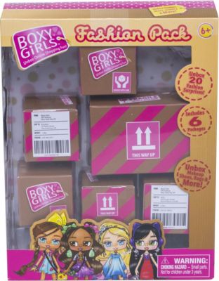 Игровой набор 1Toy "Boxy Girls" 6 посылок с сюрпризом для кукол