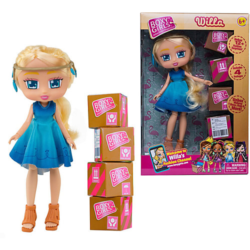 Кукла 1Toy "Boxy Girls" Уилла 20 см, с аксессуарами от 1Toy