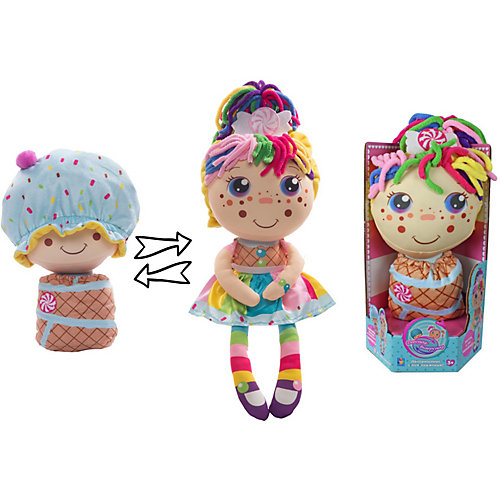 Мягкая кукла 2 в 1 1toy "Девчушка-вывернушка" Настюшка от 1Toy