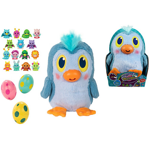 Игровой набор 1toy "Дразнюка-Несушка" Пингвинос, 3 яйца от 1Toy