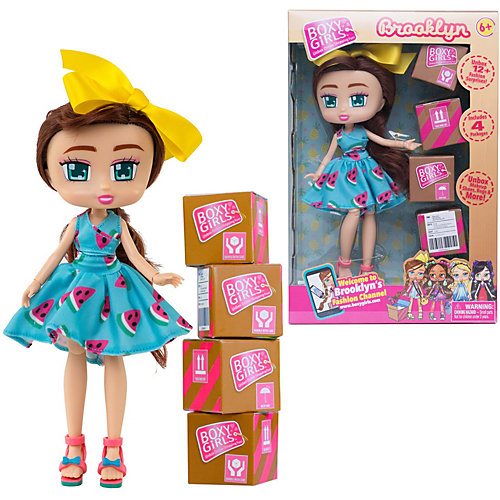 Кукла 1Toy "Boxy Girls" Бруклин 20 см, с аксессуарами от 1Toy