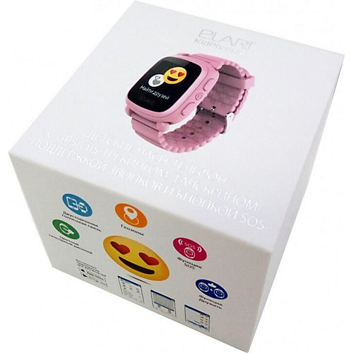 Часы-телефон Elari Kidphone 2, розовые от Elari
