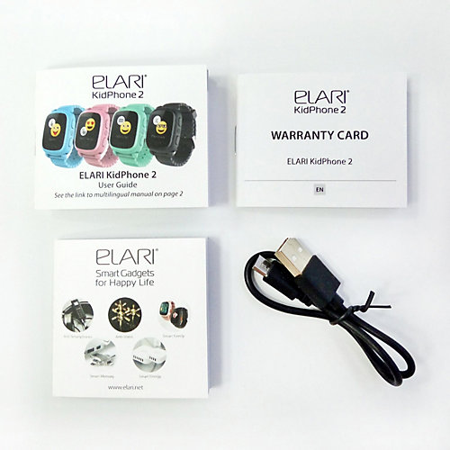 Часы-телефон Elari Kidphone 2, розовые от Elari