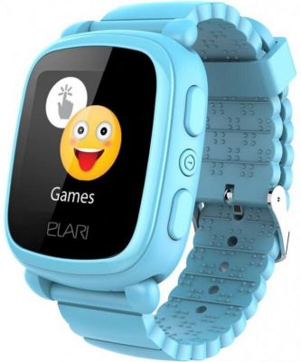 Часы-телефон Elari Kidphone 2, голубые