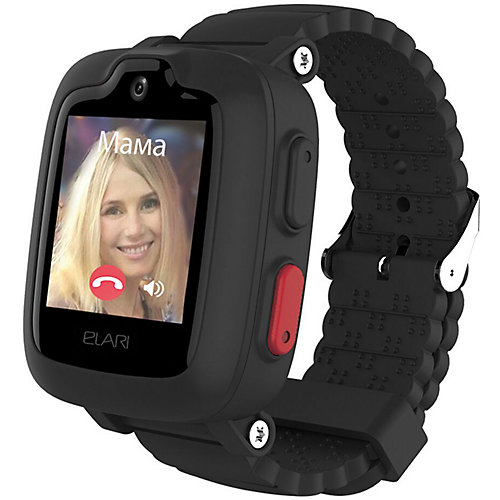 Часы-телефон Elari Kidphone 3G, черные