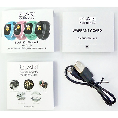 Часы-телефон Elari Kidphone 2, черные от Elari