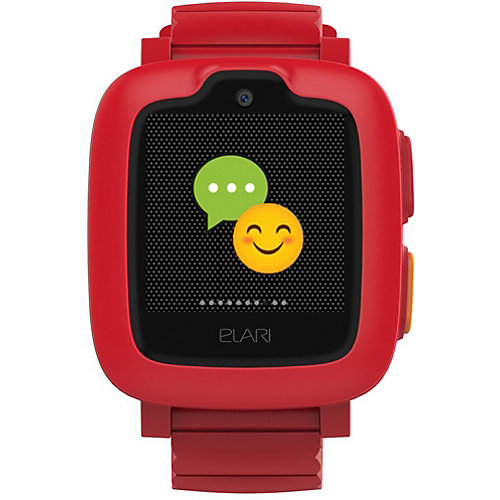 Часы-телефон Elari Kidphone 3G, красные