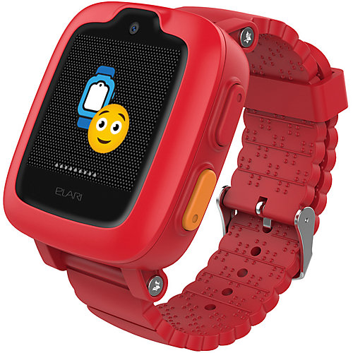 Часы-телефон Elari Kidphone 3G, красные