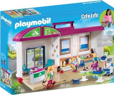 PLAYMOBIL� 70146 Mitnehm-Tierklinik