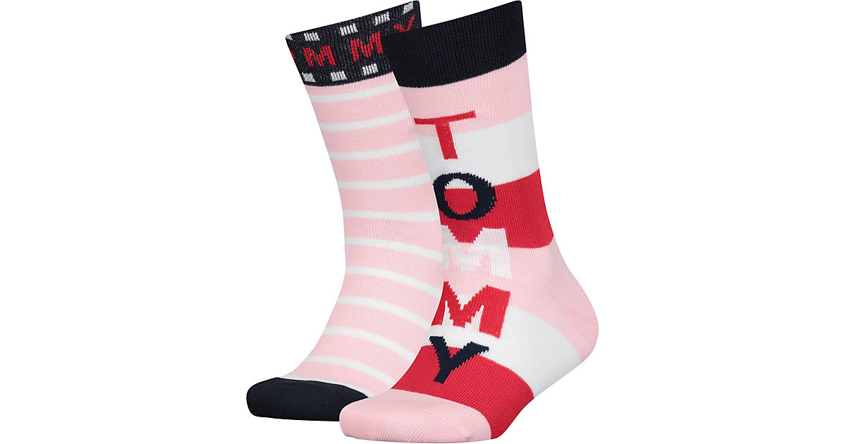 Tommy Hilfiger · Doppelpack Socken Gr. 35-38 Mädchen Kinder Tommy Hilfiger · Doppelpack Socken Gr. 35-38 Mädchen Kinder