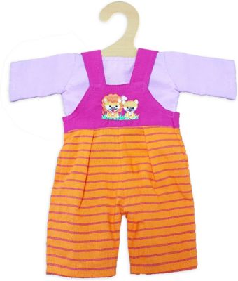 Latzhose Leo Gr. 35-45 cm, Fair Trade, Puppenkleidung