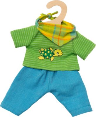 Heless Jungen Puppenkleidung 2er Set Shirt 28-35 cm Kleidung für Puppen Gr