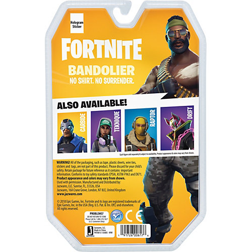 Фигурка Jazwares Fortnite Бандольер, с аксессуарами от Jazwares